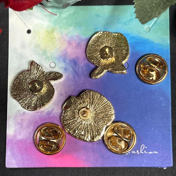 Apples Apples Lapel Pin Fruit Food Badge Enamel Pin Accessories - Picture 3 of 3